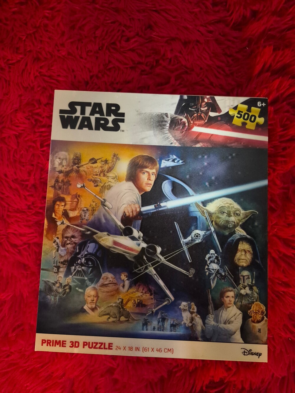 Star Wars Prime 3D Puzzle 500 Piece 24 x 18 Inch